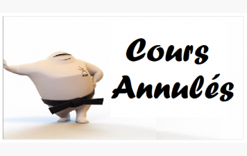 Pas de cours le Vendredi 15 Mai